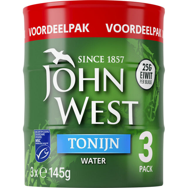 John West Tuna Pieces of Water - Worldwide Delivery - Order Online