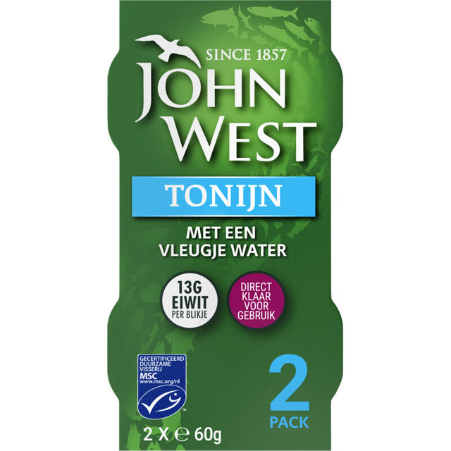 John West Tuna Pieces in Water - Worldwide Delivery - Order Online
