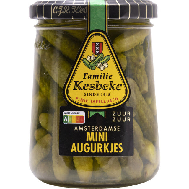 Kesbeke Mini Pickles Sour, 235ml