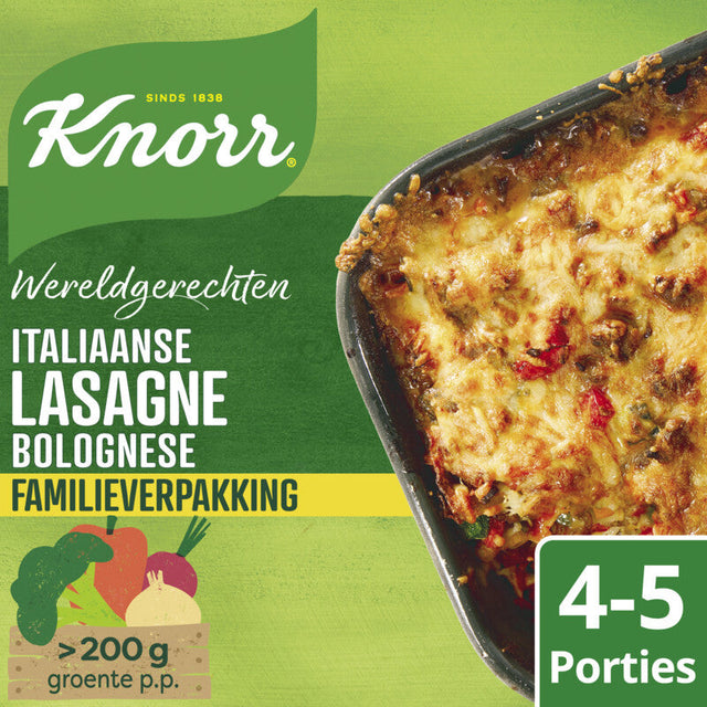 Knorr Italian Lasagna XXL World Dish - Worldwide Delivery - Order Online