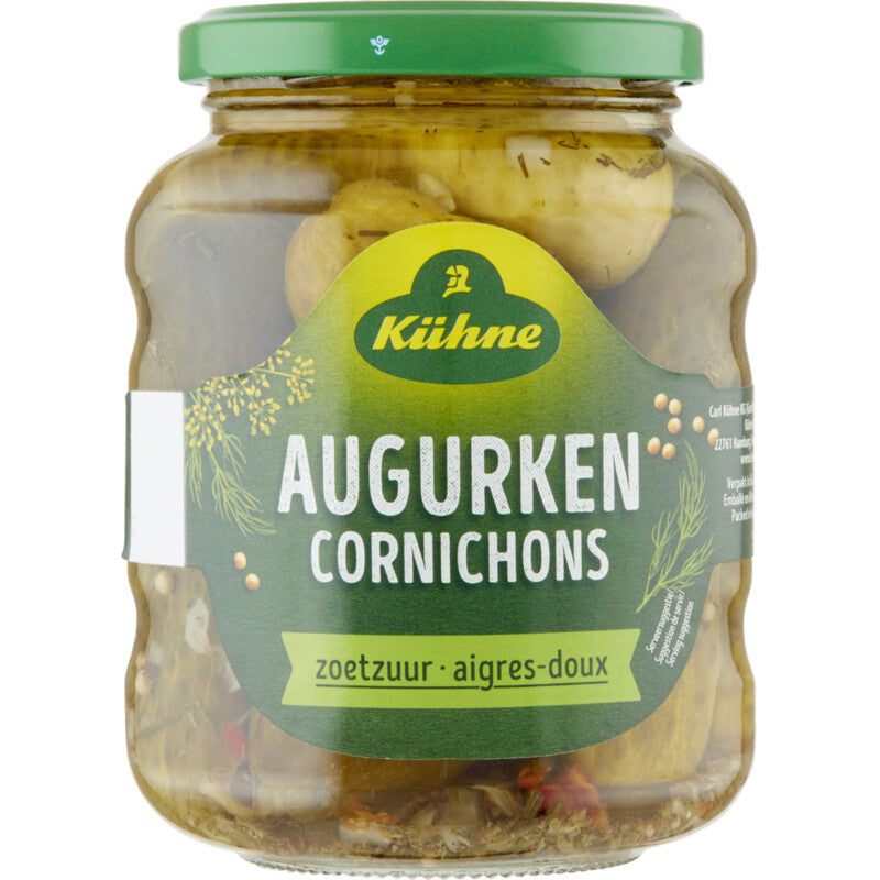 Kuhne Sweet and Sour Pickles - Worldwide Delivery - Order Online