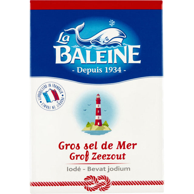 La Baleine Coarse Sea Salt - Worldwide Delivery - Order Online