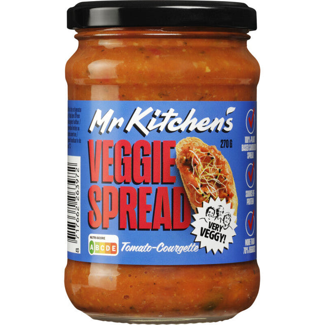 Mister Kitchen's V-Spread Tomato Zucchini - Worldwide Delivery - Order Online