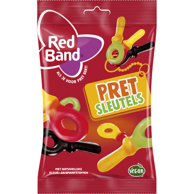 Red Band Fun Keys Fruit Gums, 180g