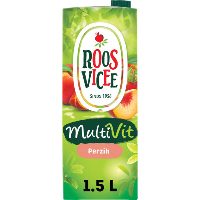 Roosvicee Multivit Peach Fruit juice, 1.5l