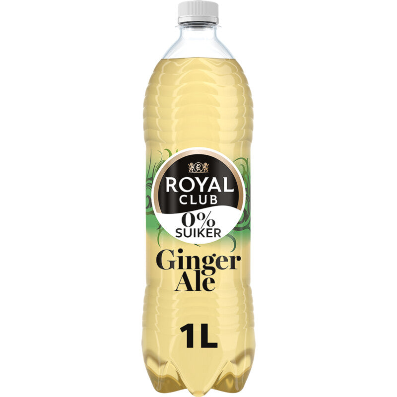 Royal Club Ginger Ale 0% Sugar - Worldwide Delivery - Order Online