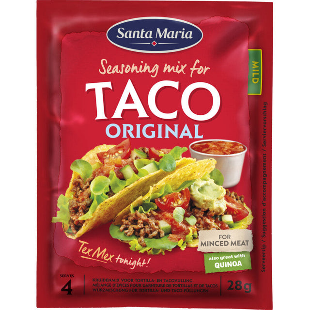 Santa Maria Taco Seasoning Mix - Worldwide Delivery - Order Online