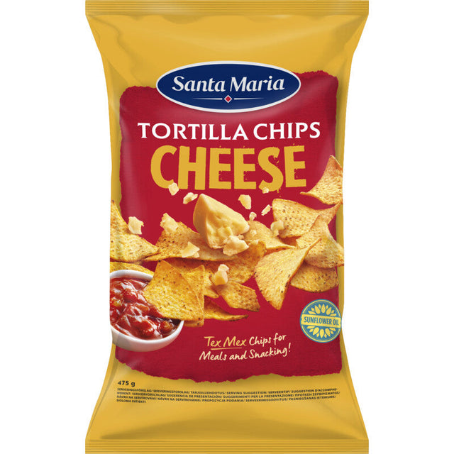 Santa Maria Cheese Tortilla Chips 475g