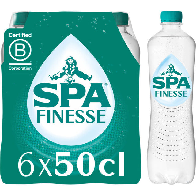 Spa Finesse Slightly Sparkling Mineral Water 6x500ML - Worldwide Delivery - Order Online