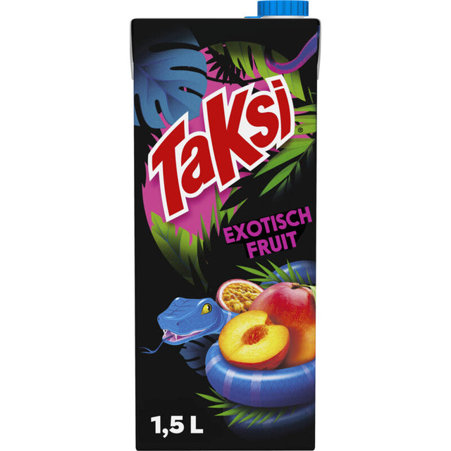 Taksi Mango Passion Peach Fruit drink, 1.5l