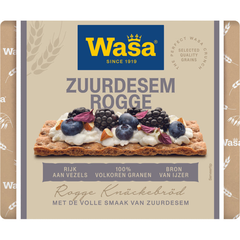 Wasa Rye Sourdough - Worldwide Delivery - Order Online