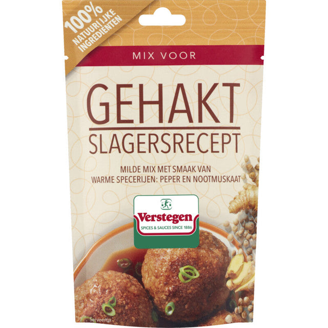 Verstegen Mix for Minced Meat Trad. Butcher Recipe - Worldwide Delivery - Order Online