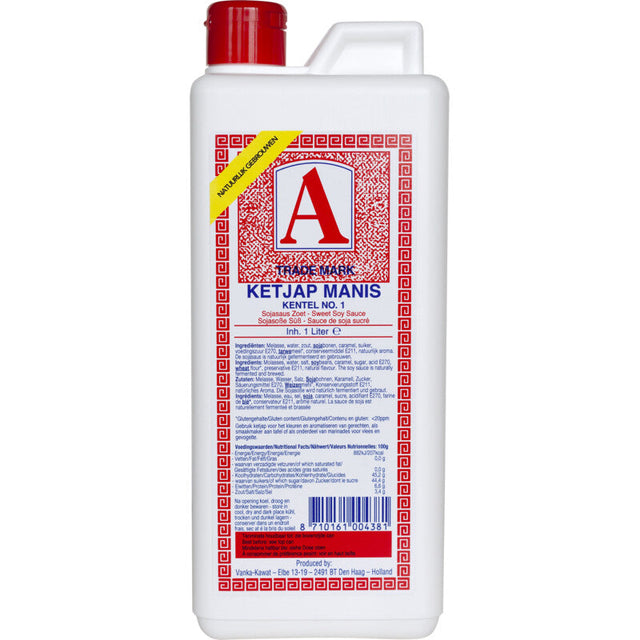 A Trade Mark Ketjap manis Sweet soy sauce 1l