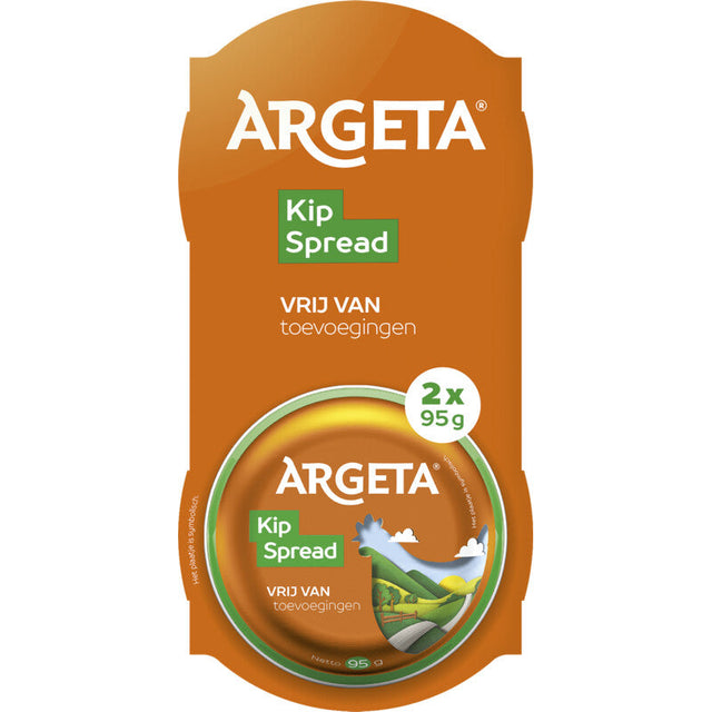 Argeta Chicken spread duopack 190g
