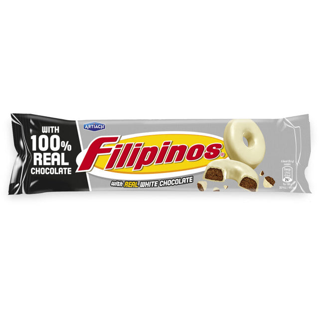 Artiach Filipinos with real white chocolate Biscuits 120g
