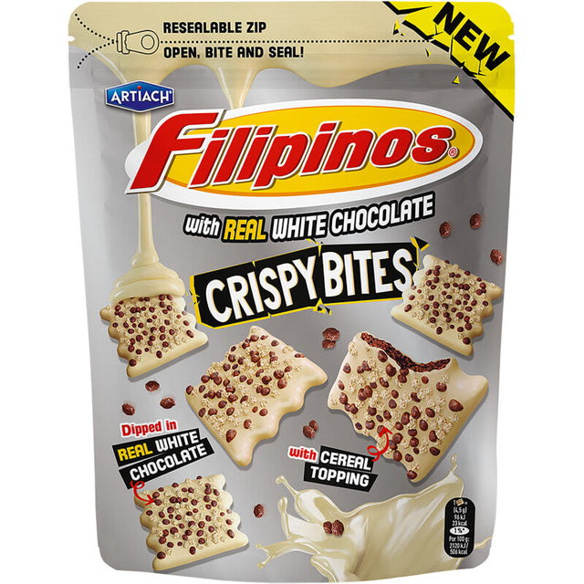 Artiach Filipinos crispy bites white Biscuits 100g