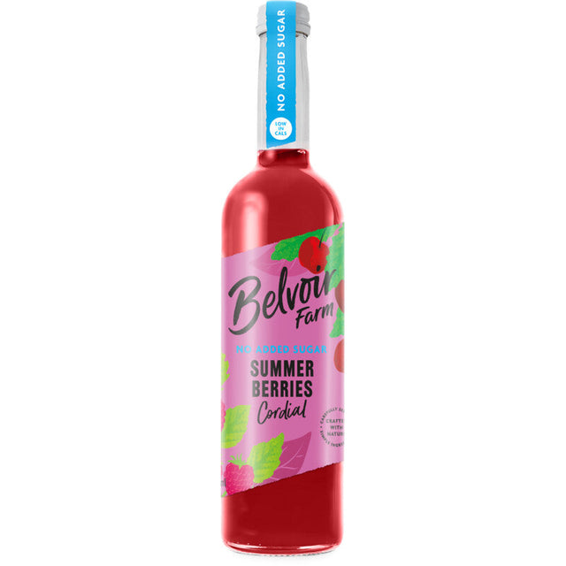 Belvoir Summer berries cordial no added sugar Drink syrup 500ml