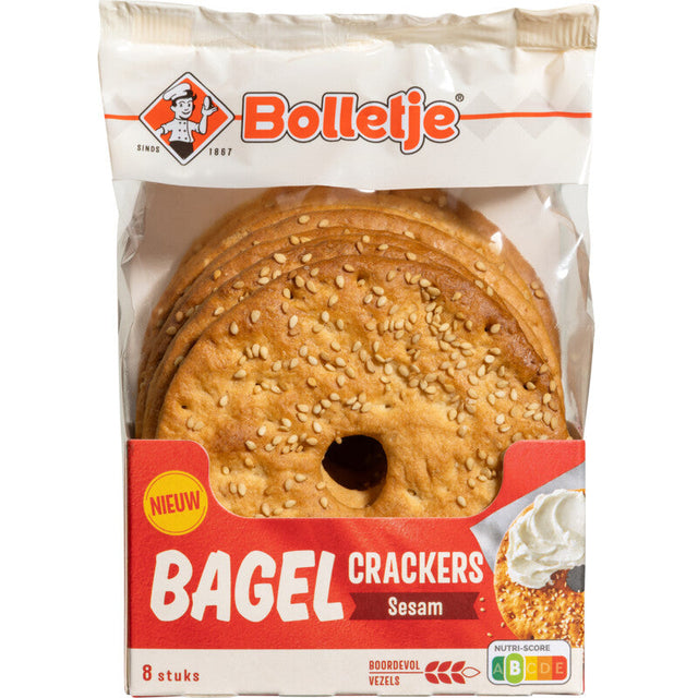 Bolletje Bagel crackers Sesame 225g