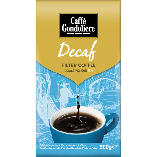 Caffe Gondoliere Decaf filter coffee 500g