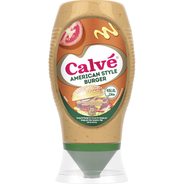 Calvé American style Burger Sauce 430g