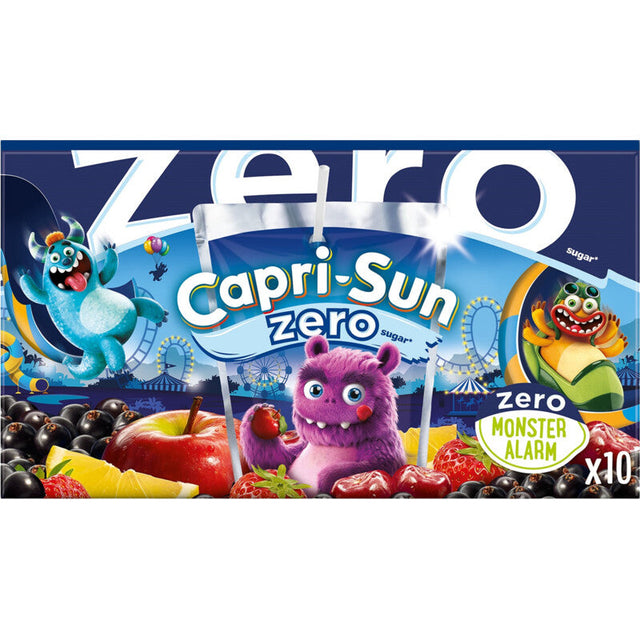 Capri-Sun Monster alarm zero Fruit juice 10 × 200ml