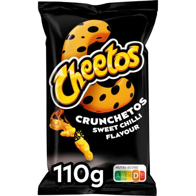 Cheetos Crunchetos sweet chili Savoury snacks 110g