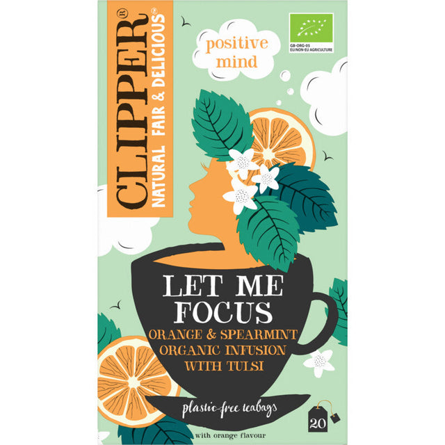Clipper Let me focus Green tea 38g