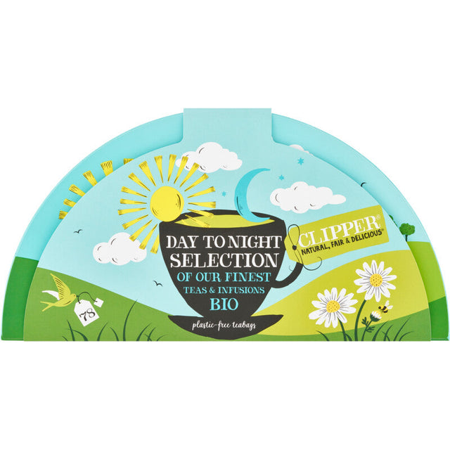 Clipper Giftpack halfmoon 78-pack Black tea 140g