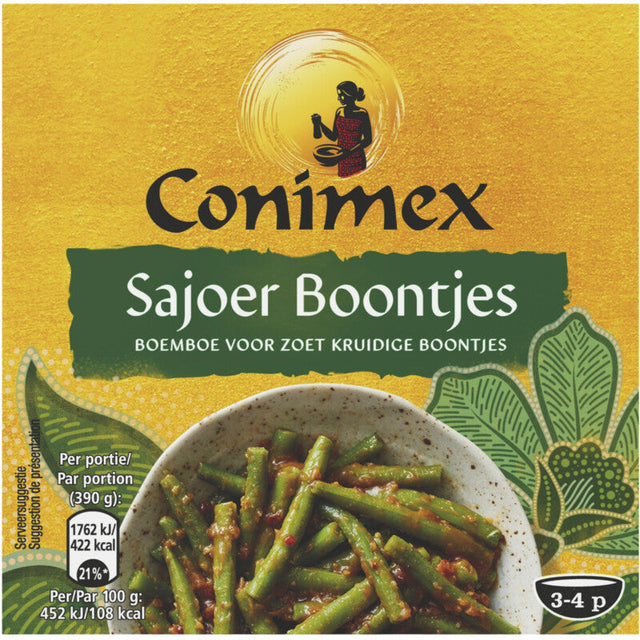 Conimex Boemboe sajoer boontjes Spice paste 95g