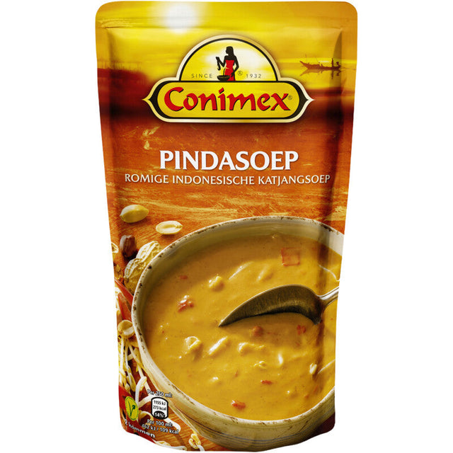 Conimex Creamy Indonesian pindasoep Soup 570g
