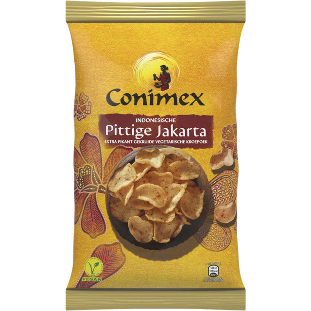 Conimex Spicy kroepoek Jakarta Savoury snacks 75g