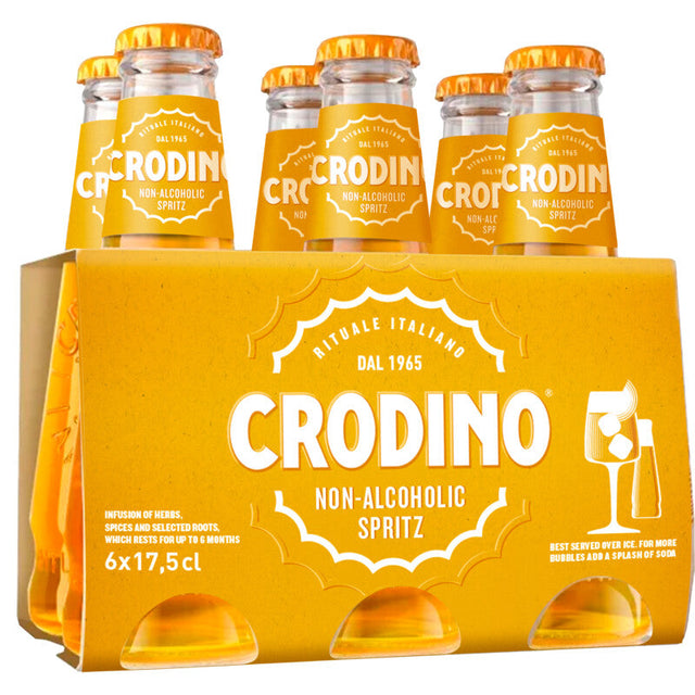 Crodino Biondo Alcohol-free aperitif 6 × 175ml