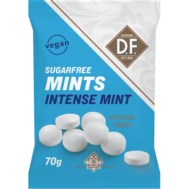 D.F. Intense mint Sugar-Free Chewing gum 70g