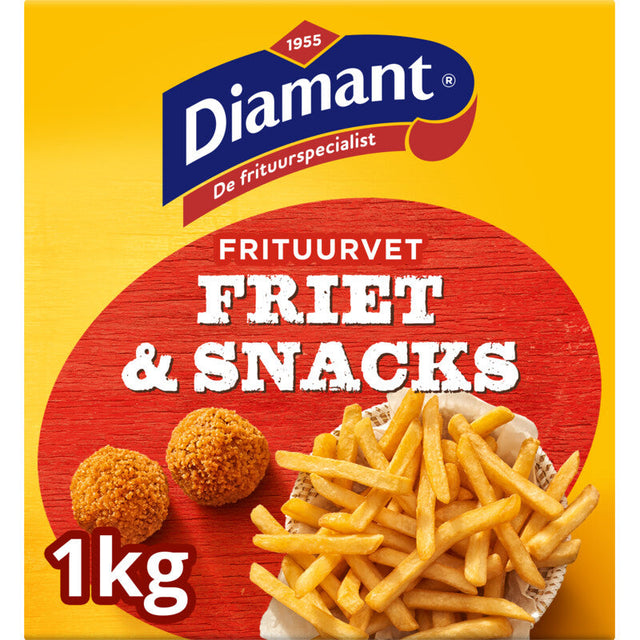 Diamant Friet & snacks vast Frying Fat 1kg