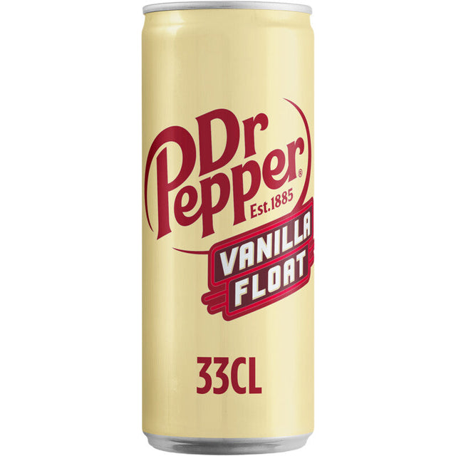 Dr Pepper Vanilla float Plant-based drink 330ml