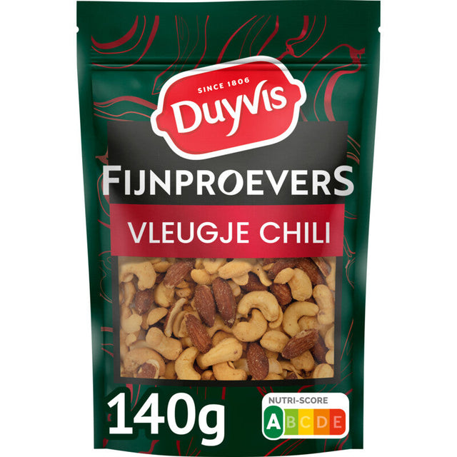 Duyvis Fijnproevers chili cashew & Almond 140g