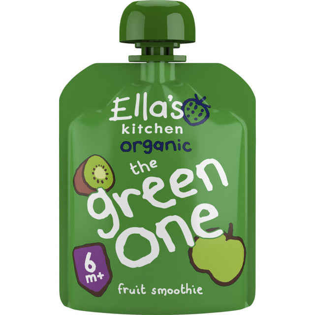 Ella's kitchen Fruit smoothie green one 6m+ Baby food 90g