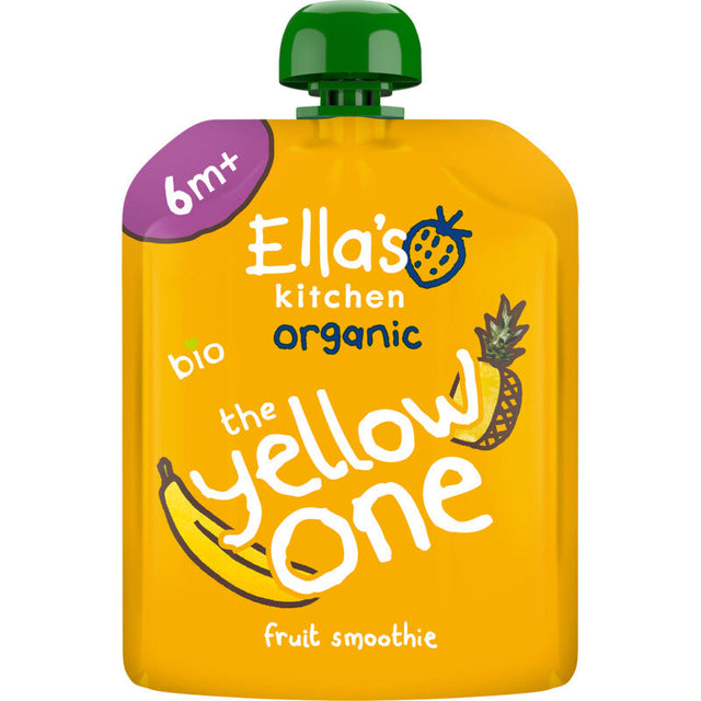 Ella's kitchen Fruit smoothie the yellow one 6m+ bio Baby food 90g