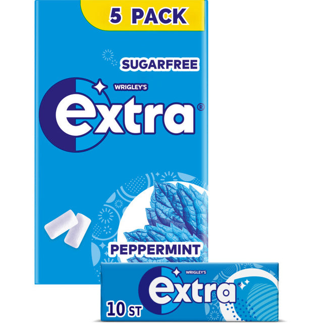 Extra Peppermint 5-pack Mint sweets 70g