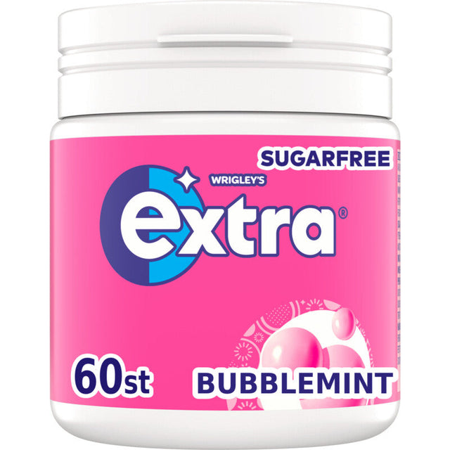 Extra Bubblemint Chewing gum 84g