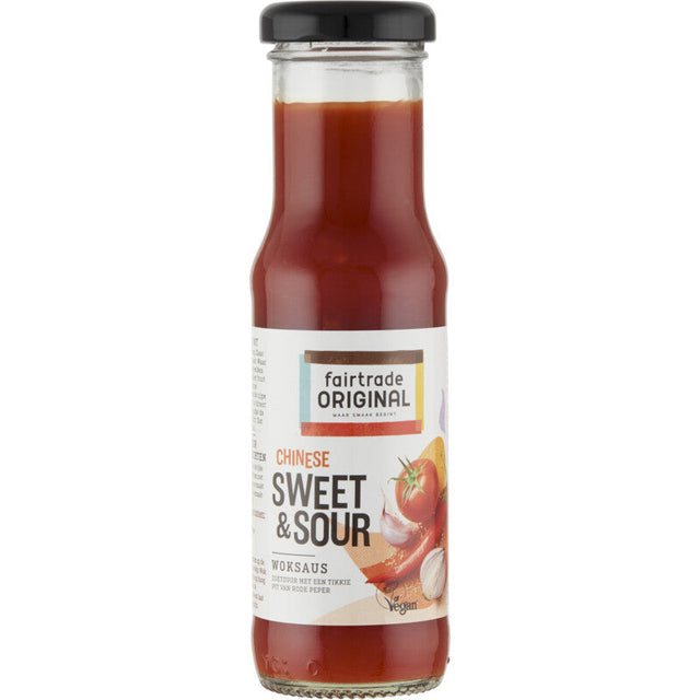 Fairtrade Original Chinese sweet & sour Wok Sauce 150g