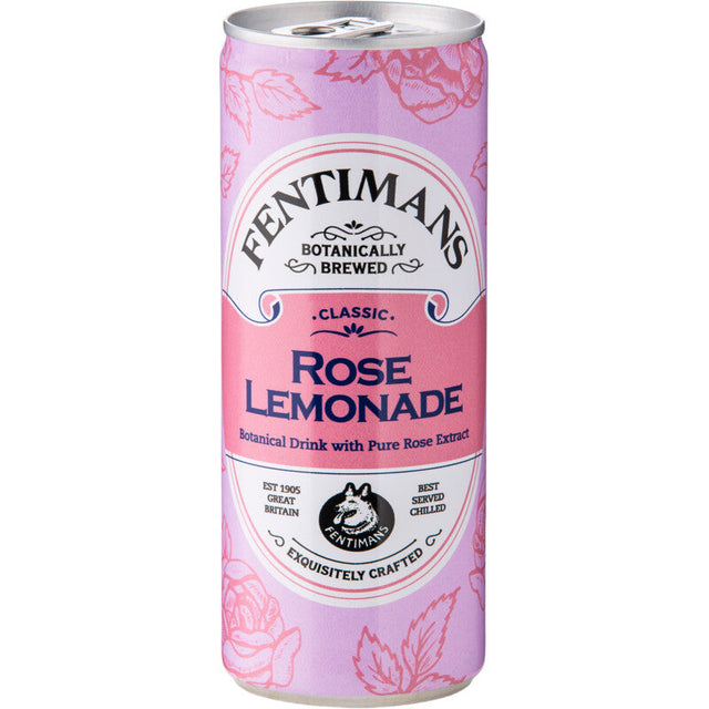 Fentimans Rose lemonade blik Drink mixer 250ml