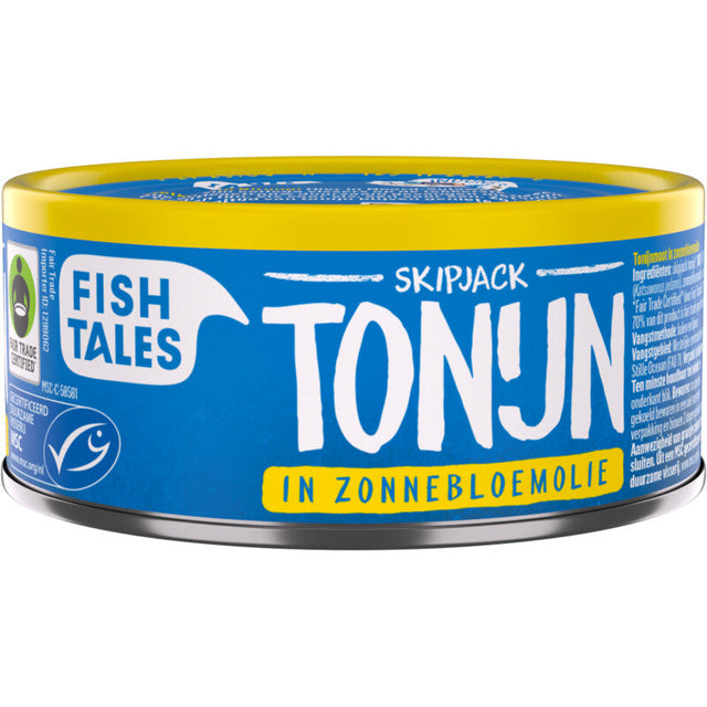 Fish Tales Skipjack Tuna in Sunflower Oil 160ml