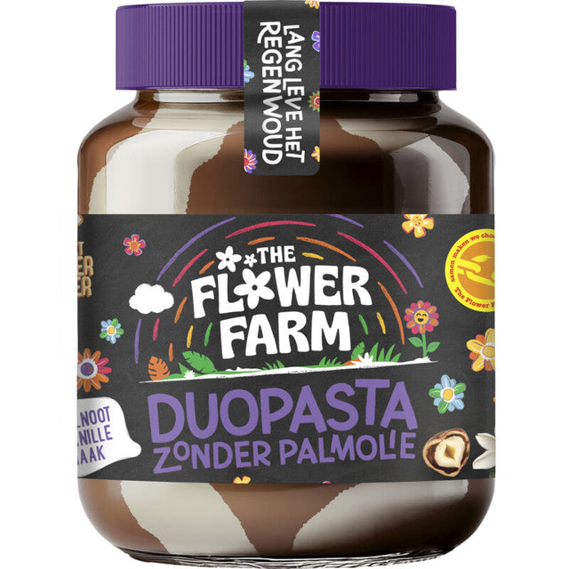 Flower Farm Duo Chocolate Spread without Palm Oil 375ml