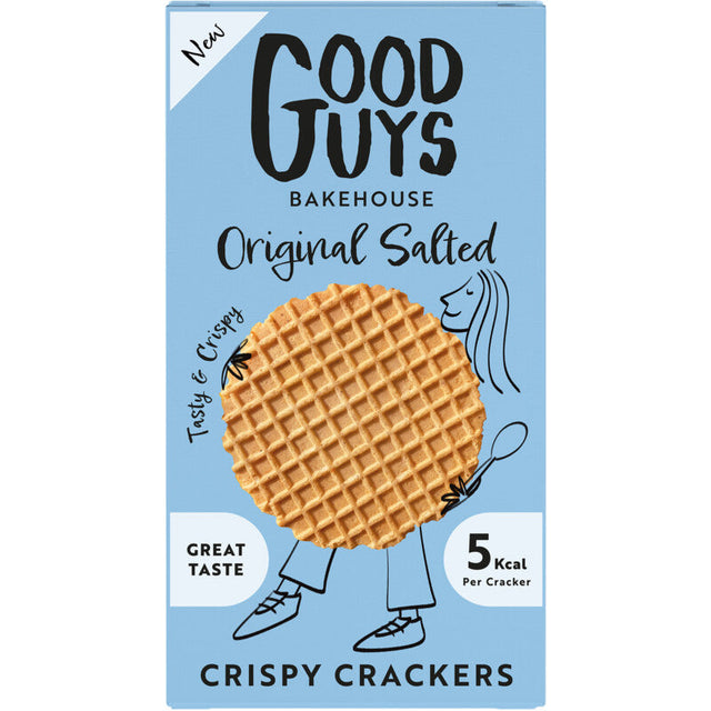 Good guys bakehouse Original salted crispy crackers 50g