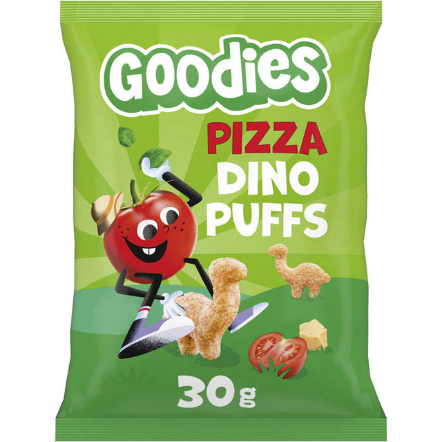 Goodies Snack dino puffs pizza 3+ Years 30g