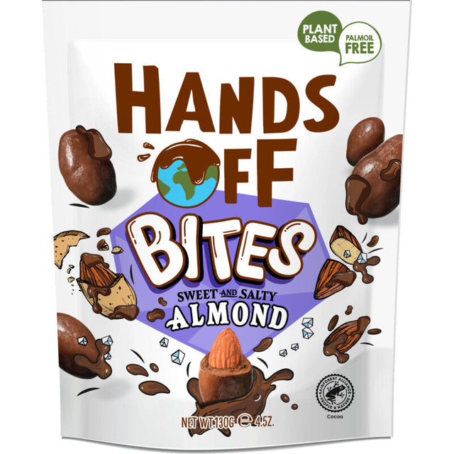 Hands Off Bites sweet & salty almond Chocolate 130g