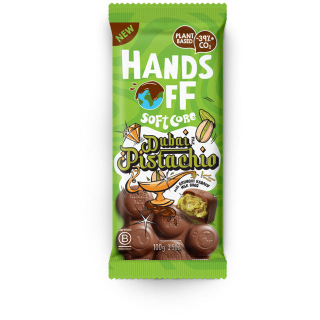 Hands Off Dubai pistachio Chocolates 100g
