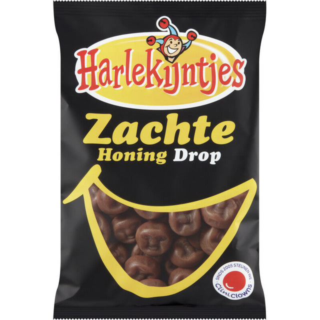Harlekijntjes Soft Honey Liquorice 300g