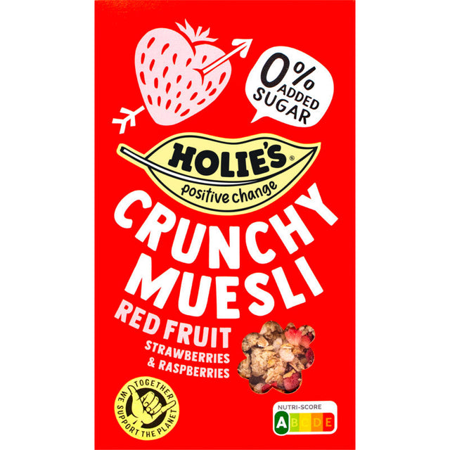Holie's Crunchy muesli red fruit 400g